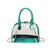 Women's Small Pu Leather Solid Color Basic Shell Zipper Shoulder Bag Crossbody Bag Dome Bag