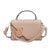 Women's Small Pu Leather Solid Color Basic Square Zipper Shoulder Bag Handbag Crossbody Bag