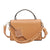 Women's Small Pu Leather Solid Color Basic Square Zipper Shoulder Bag Handbag Crossbody Bag