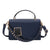 Women's Small Pu Leather Solid Color Basic Square Zipper Shoulder Bag Handbag Crossbody Bag