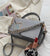 Women's Small Pu Leather Solid Color Basic Square Zipper Shoulder Bag Handbag Crossbody Bag