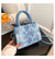 Women's Small Pu Leather Solid Color Basic Square Zipper Shoulder Bag Handbag Crossbody Bag