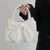 Women's Small Pu Leather Solid Color Classic Style Square Zipper Handbag