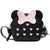 Women's Small Pu Leather Solid Color Cute Square Zipper Crossbody Bag