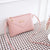 Women's Small Pu Leather Solid Color Elegant Classic Style Square Zipper Shoulder Bag Crossbody Bag