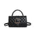 Women's Small Pu Leather Solid Color Elegant Magnetic Buckle Handbag