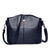 Women's Small Pu Leather Solid Color Elegant Square Magnetic Buckle Crossbody Bag