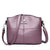 Women's Small Pu Leather Solid Color Elegant Square Magnetic Buckle Crossbody Bag