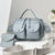 Women's Small Pu Leather Solid Color Elegant Zipper Handbag