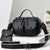 Women's Small Pu Leather Solid Color Elegant Zipper Handbag