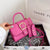 Women's Small Pu Leather Solid Color Fashion Square Flip Cover Crossbody Bag