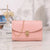 Women's Small Pu Leather Solid Color Fashion Square Flip Cover Crossbody Bag