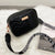 Women's Small Pu Leather Solid Color Fashion Square Zipper Crossbody Bag