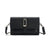 Women's Small Pu Leather Solid Color Streetwear Flip Cover Shoulder Bag