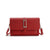 Women's Small Pu Leather Solid Color Streetwear Flip Cover Shoulder Bag