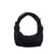 Women's Small Pu Leather Solid Color Streetwear Knot Thread Bundle Weaving Dumpling Shape Zipper Crossbody Bag