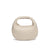 Women's Small Pu Leather Solid Color Streetwear Round Zipper Handbag