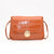 Women's Small Pu Leather Solid Color Streetwear Square Crossbody Bag