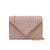 Women's Small Pu Leather Solid Color Streetwear Square Flip Cover Crossbody Bag