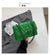 Women's Small Pu Leather Solid Color Streetwear Square Lock Clasp Underarm Bag