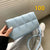 Women's Small Pu Leather Solid Color Streetwear Square Magnetic Buckle Crossbody Bag