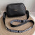 Women's Small Pu Leather Solid Color Streetwear Square Zipper Crossbody Bag