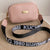 Women's Small Pu Leather Solid Color Streetwear Square Zipper Crossbody Bag