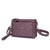 Women's Small Pu Leather Solid Color Streetwear Square Zipper Shoulder Bag Crossbody Bag