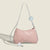 Women's Small Pu Leather Solid Color Streetwear Zipper Underarm Bag