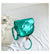 Women's Small Pu Leather Star Basic Semicircle Magnetic Buckle Shoulder Bag