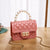 Women's Small Pvc Solid Color Fashion Square Lock Clasp Jelly Bag