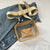 Women's Small Pvc Solid Color Streetwear Square Zipper Crossbody Bag