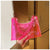 Women's Small Pvc Solid Color Streetwear Square Zipper Shoulder Bag Crossbody Bag Underarm Bag