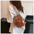 Women's Small Sequin Solid Color Basic Bucket Magnetic Buckle Underarm Bag