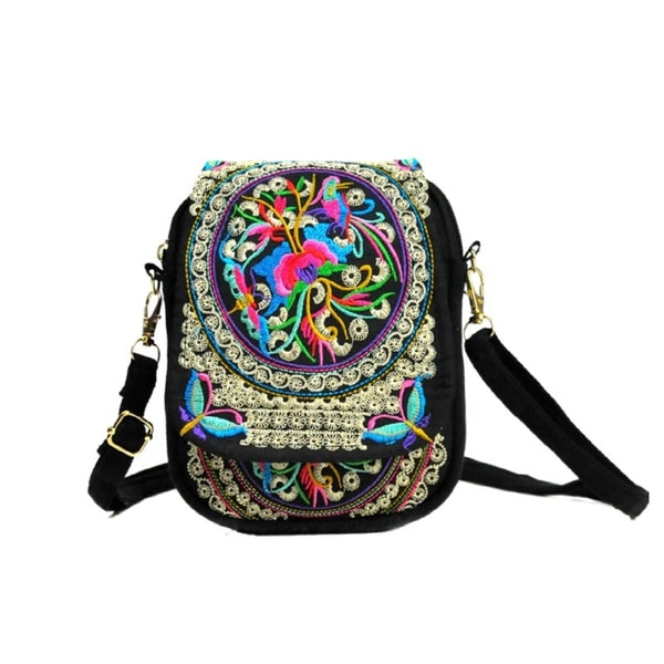 Women's Small Spring&summer Canvas Ethnic Style Shoulder Bag