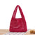 Women's Small Spring&summer Cotton Rope Solid Color Basic Square Open Straw Bag