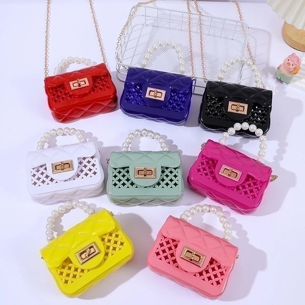 Women's Small Spring&summer Pvc Streetwear Jelly Bag