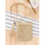 Women's Small Spring&summer Straw Basic Straw Bag