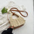 Women's Small Spring&summer Straw Vacation Straw Bag