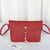 Women's Small Summer Pu Leather Basic Square Bag