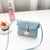 Women's Small Summer Pu Leather Cute Square Bag