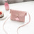 Women's Small Summer Pu Leather Cute Square Bag