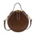 Women's Small Summer Pu Leather Elegant Circle Bag