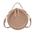 Women's Small Summer Pu Leather Elegant Circle Bag