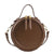 Women's Small Summer Pu Leather Elegant Circle Bag