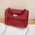 Women's Small Summer Pu Leather Elegant Square Bag