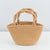 Women's Small Summer Straw Vacation Straw Bag