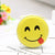 Women's Smile Face Tinplate Zipper Coin Purses