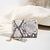 Women's Snakeskin Pu Leather Zipper Card Holders