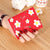 Women's Solid Color Flower Pu Leather Lock Clasp Wallets